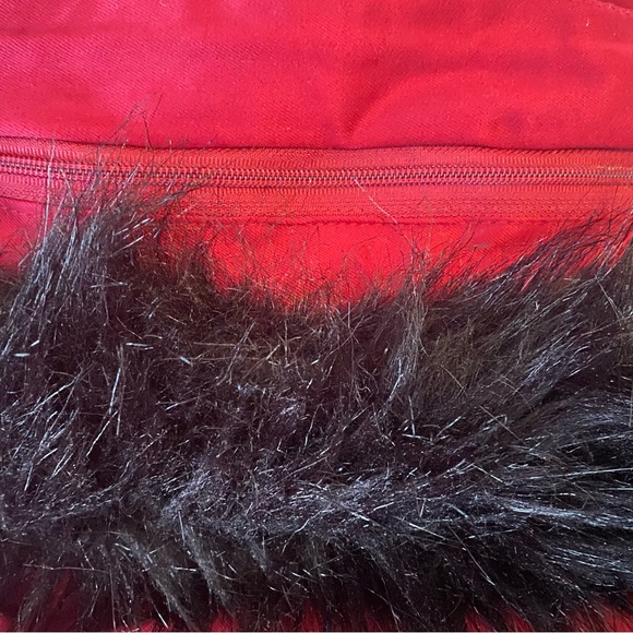 Torrid 3 in 1 nylon puffer parka Jacket Coat plus size 1 (14/16) Burgundy Red - Picture 5 of 12